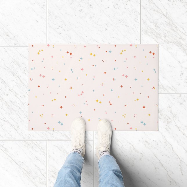 Paillasson Motif Pastel Star (Intérieur)