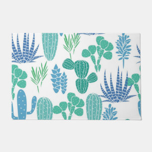 Paillasson motif plante