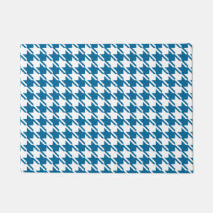 Paillasson Motif répétitif de la base bleue