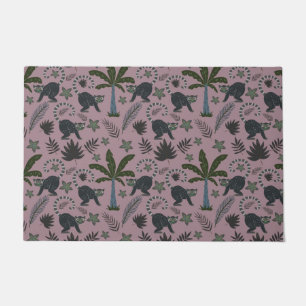 Paillasson Motif sans couture Les animaux tropicaux sauts de 