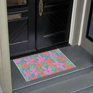 Paillasson Motif Tropical Starfish