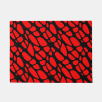 Motif Web gothique rouge et noir