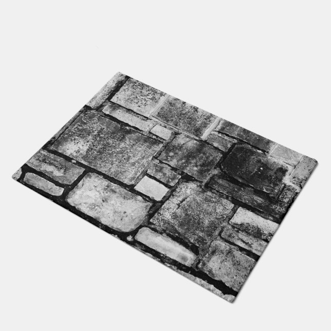 Paillasson Motifs de maçonnerie - Mur de jardin 2 (Incliné)