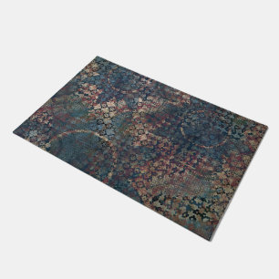 Paillasson Motifs sales avec le patchwork malpropre des