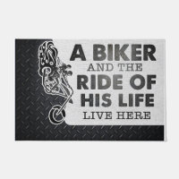 Motocyclisme personnalisé vit ici, Biker personnal