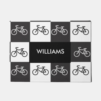 Paillasson Multi-Vélo - noir et blanc