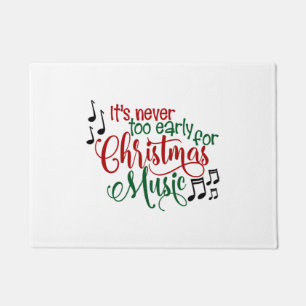 Paillasson Musique de Noël