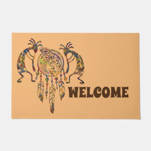 Paillasson Native American Kokopelli