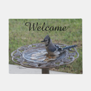 Paillasson Natte bienvenue de Spiegeland d'oiseau mignon de