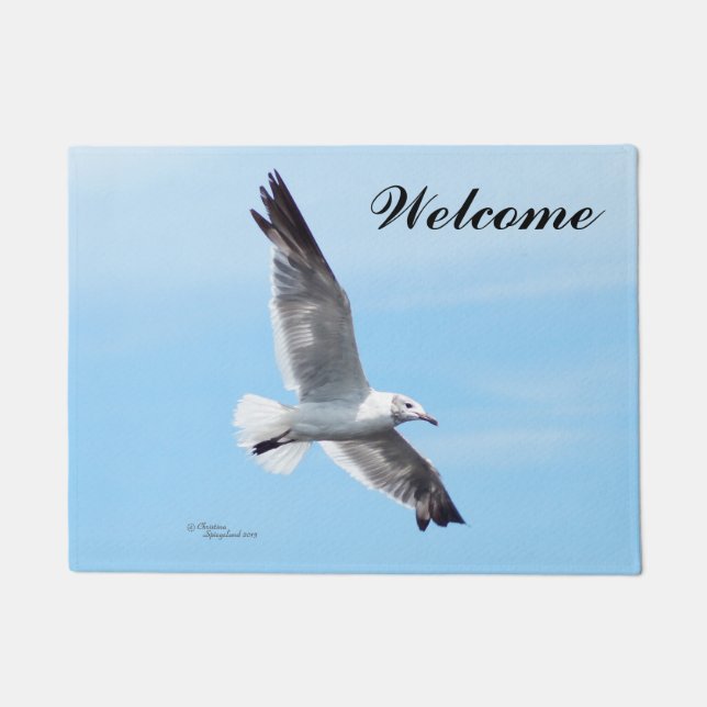 Paillasson Natte d'accueil de vol de mouette (Devant)