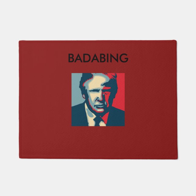 PAILLASSON NATTE DE DONALD TRUMP (Devant)