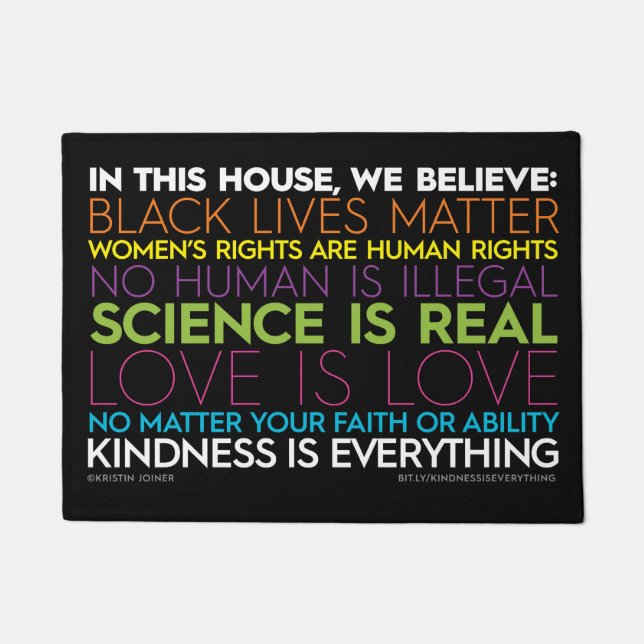 Paillasson Natte de #InThisHouse (Devant)