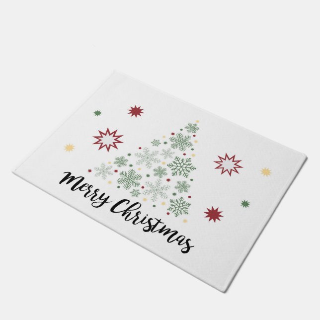 Paillasson Natte de Joyeux Noël (Incliné)