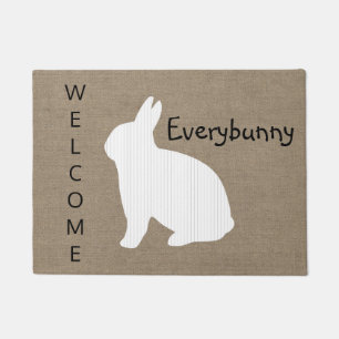 Paillasson Natte de lapin de toile de jute