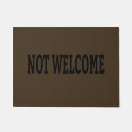 Paillasson Natte non bienvenue