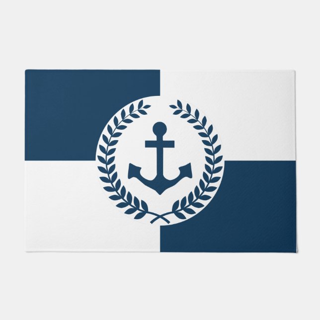 Paillasson Nautical themed design (Devant)