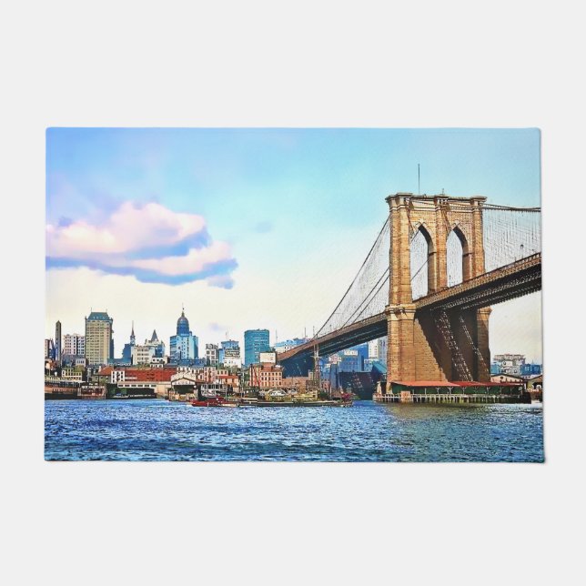 Paillasson New York Abutment of Brooklyn Bridge (Devant)