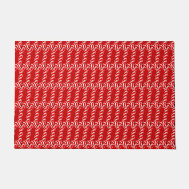 Paillasson Noël, 24 pouces x 36 pouces, Porte (Devant)