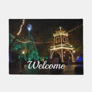 Paillasson Noël À Silver Dollar City Welcome Doormat