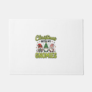 Paillasson Noël avec mes gnomes conception de gnome