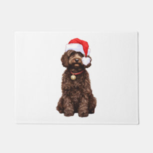 Paillasson Noël Cockapoo