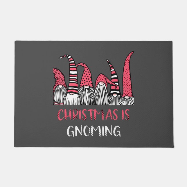 Paillasson Noël est Gnome Dieu Jul Gnome Tomte Noël Sant (Devant)