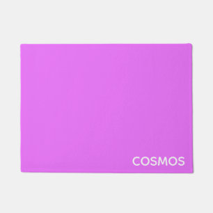 Paillasson Nom de couleur pourpre cosmos