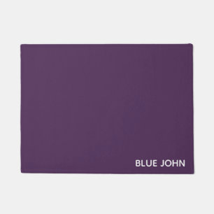 Paillasson Nom de la couleur violette de Blue John