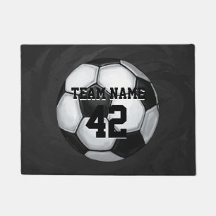 Paillasson Nom et nombre de joueur de ballon de football