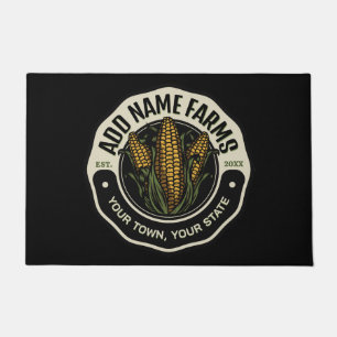 Paillasson Nom personnalisé Sweet Corn Garden Agricole