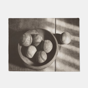 Paillasson Nostalgie du baseball - Baseballs