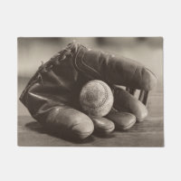 Nostalgie du baseball - Mitt et Baseball
