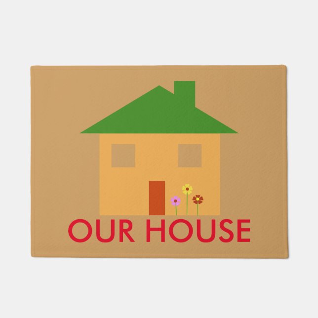 Paillasson Notre maison (Devant)