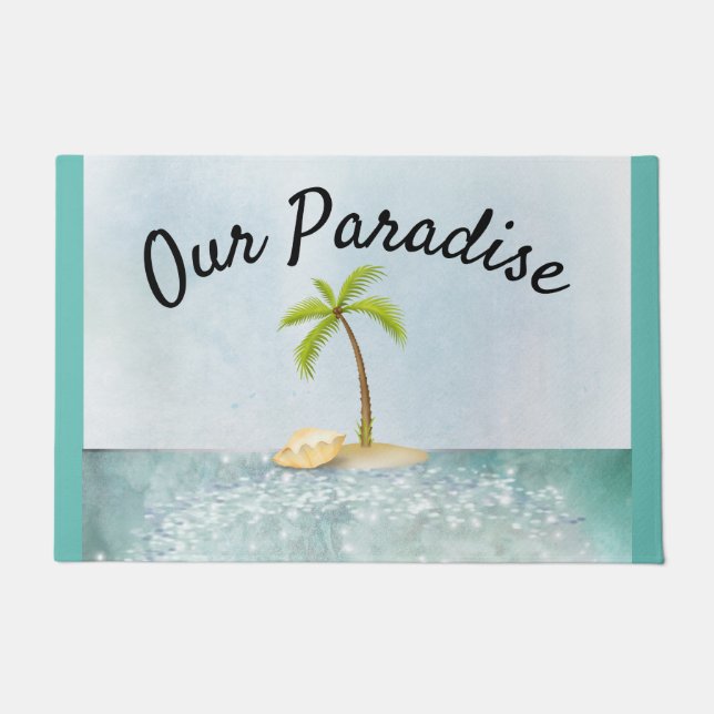 Paillasson Notre paradis (Devant)