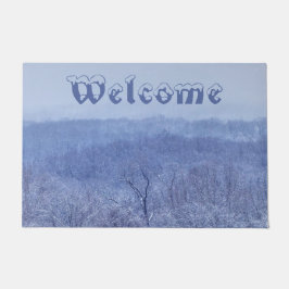 Paillasson Nuances de bleu