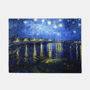Paillasson Nuit étoilée au-dessus du Rhône par van Gogh