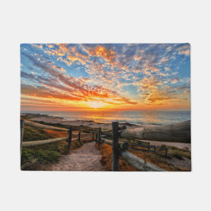 Paillasson Ocean Beach View Tropical Sunset Paradise Dream