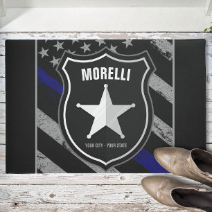 Paillasson Officier de police Shérif Cop Flag