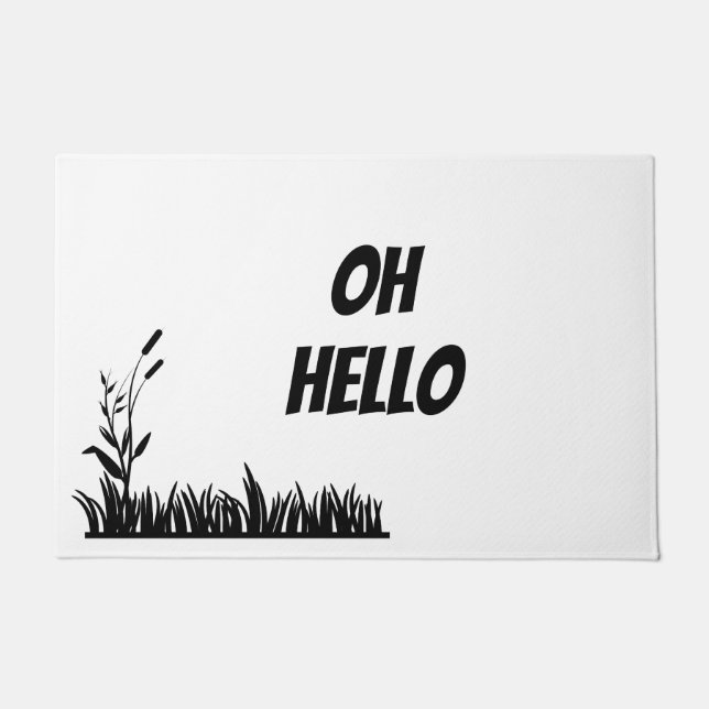 Paillasson Oh Bonjour (Devant)