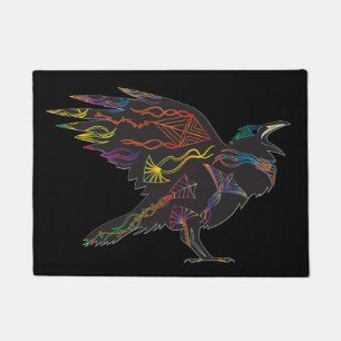 Paillasson Oiseaux - Corneilles, Blackbirds - Cerfs-volants e