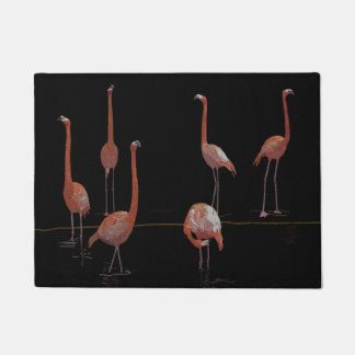 Paillasson Oiseaux de Flamant rose