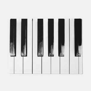 Paillasson Old Piano Keys Drôle Cool
