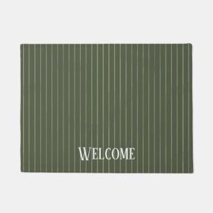 Paillasson Olive Pinstripes