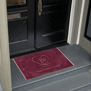 Paillasson Omnipotent 2 (canneberge) Love Letter Design