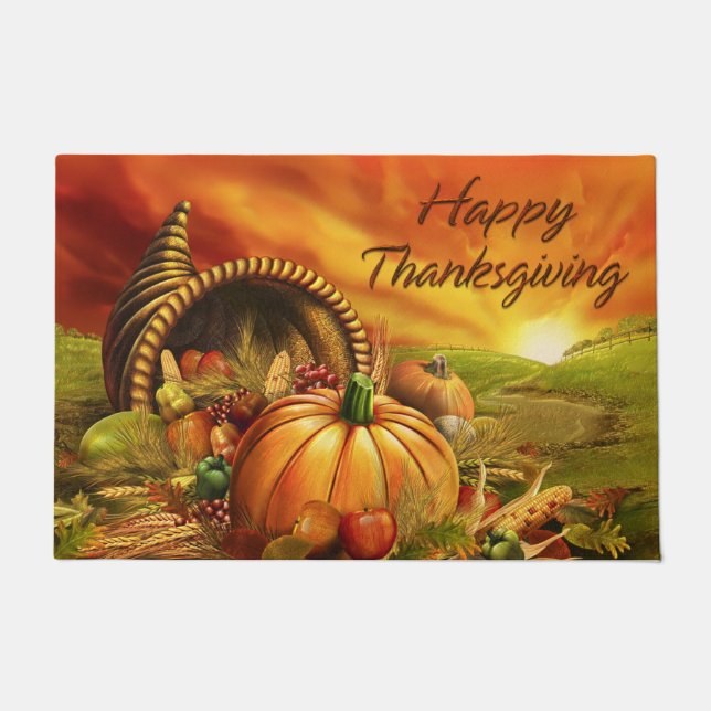 Paillasson Options du bon thanksgiving 2 (Devant)