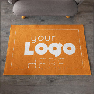 Paillasson Orange Business Welcome Mat Société Logo Doormat