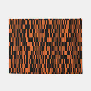 Paillasson Orange, cool, tendance, art graphique géométrique