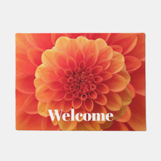Paillasson Orange Dahlia