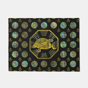Paillasson Ormeau d'or Shell de Feng Shui de tortue/tortue
