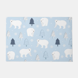 Paillasson Ours polaires mignons